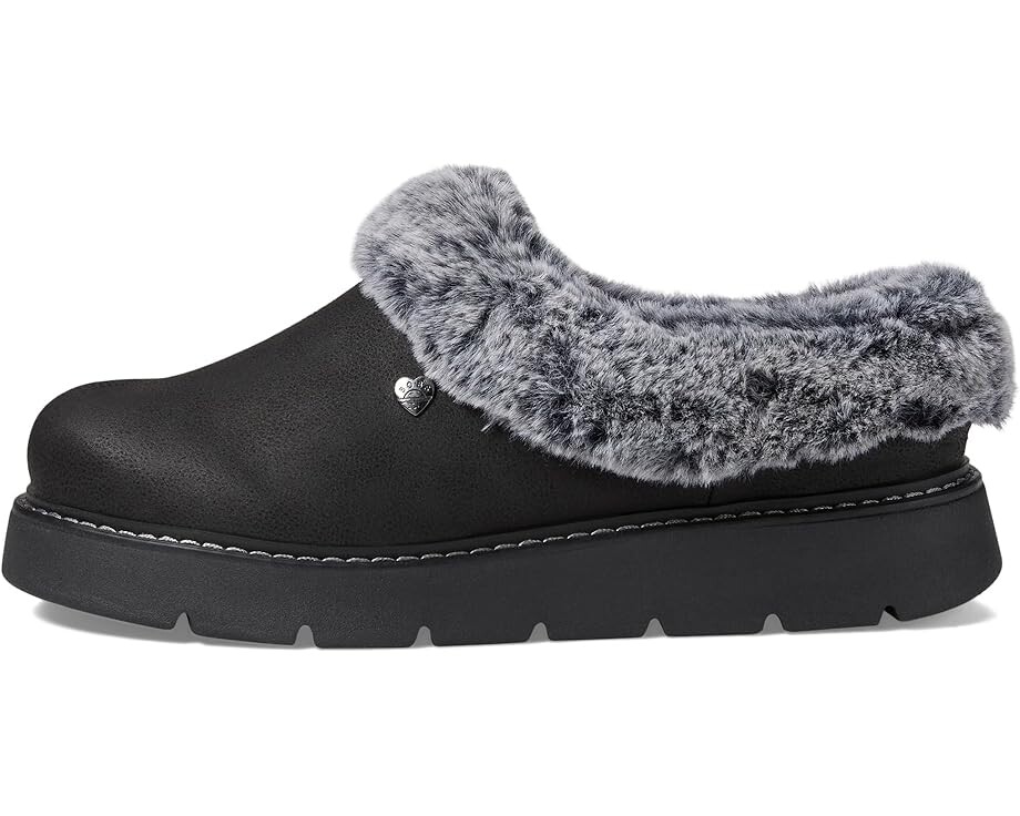 Тапочки SKECHERS Keepsakes Lite - Cozy Blend, черный — фото 4