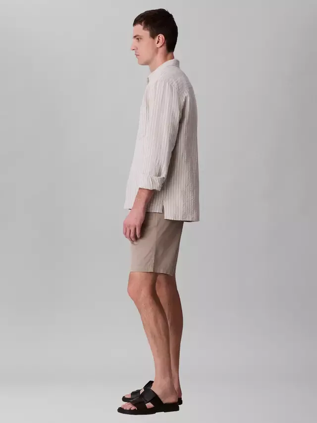Классические шорты Calvin Klein, Vintage Khaki — фото 4