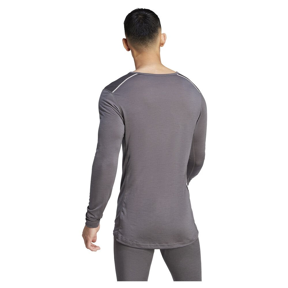 Футболка с длинным рукавом adidas Xperior Merino 150 Baselayer, серый — фото 2