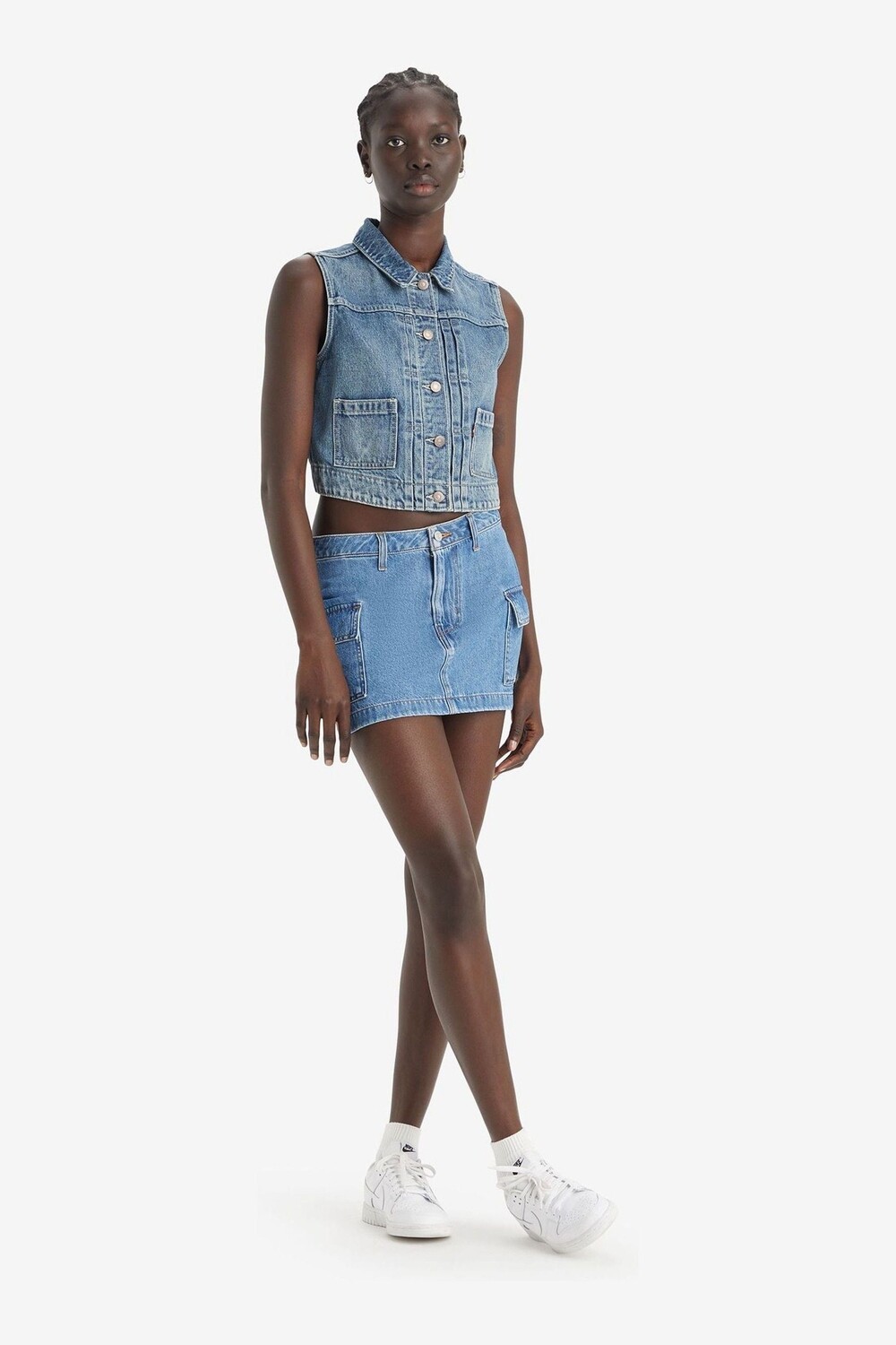 

Мини-Юбка в стиле карго Levi'S, мультиколор