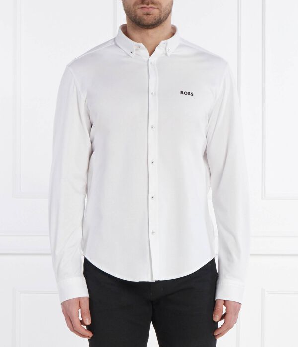 

Рубашка b_motion_l Regular fit Boss Green, белый