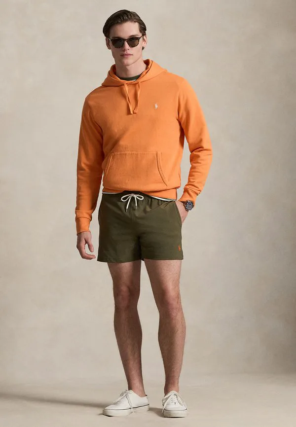 Плавки-Шорты для путешествий, облегающие, 4,5 дюйма. Polo Ralph Lauren, Canopy Olive — фото 2