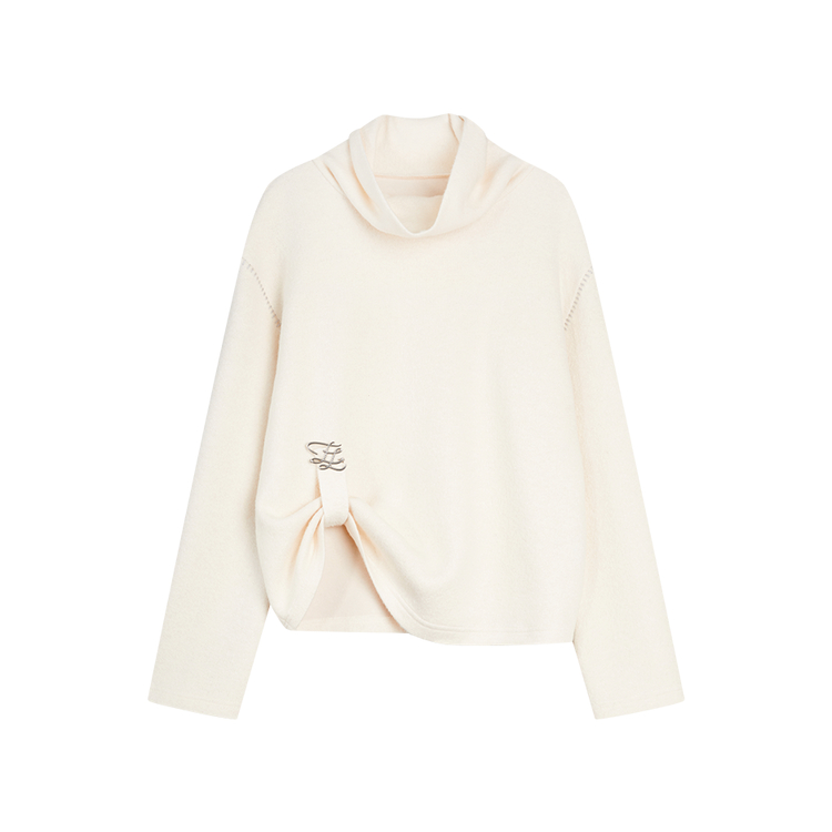 

Свитшот женский водолазка Moderate ELLE, экрю