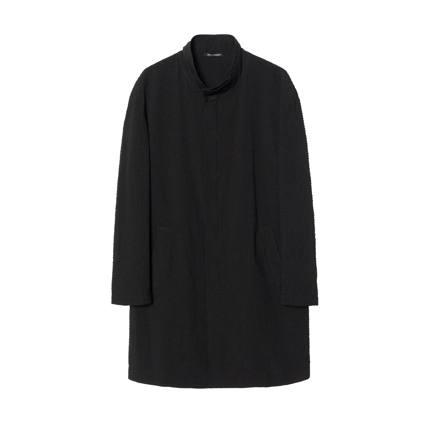 

EMPORIO ARMANI Тренч мужской черный, Black