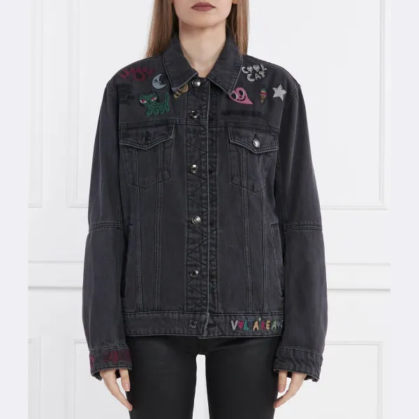 

Джинсовая куртка стандартного кроя Zadig&Voltaire, серый