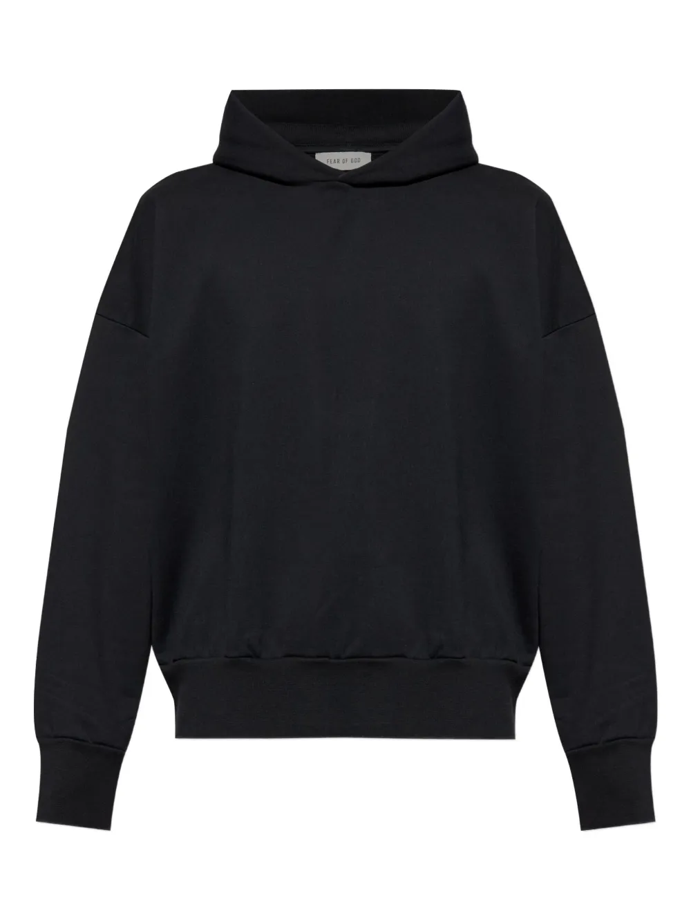 

Худи с приспущенными плечами Fear Of God, черный