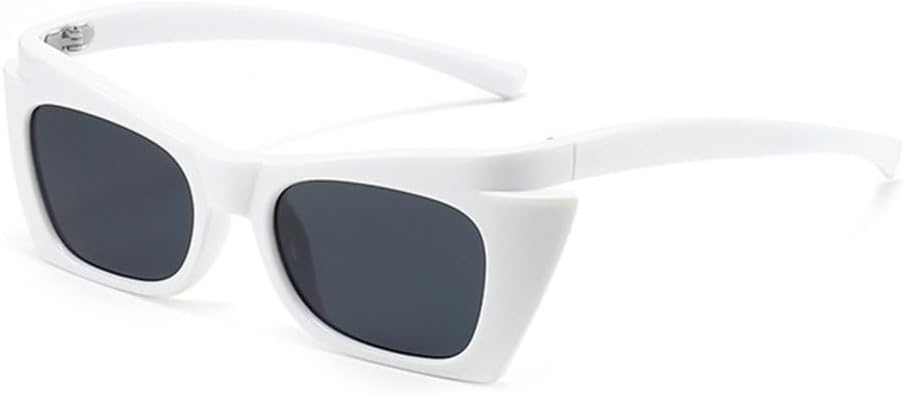 

Солнцезащитные очки квадратной формы в маленькой оправе 2027 года для женщин и мужчин. Модные, винтажные, популярные, для путешествий. Прямоугольные солнцезащитные очки MTZJH, White