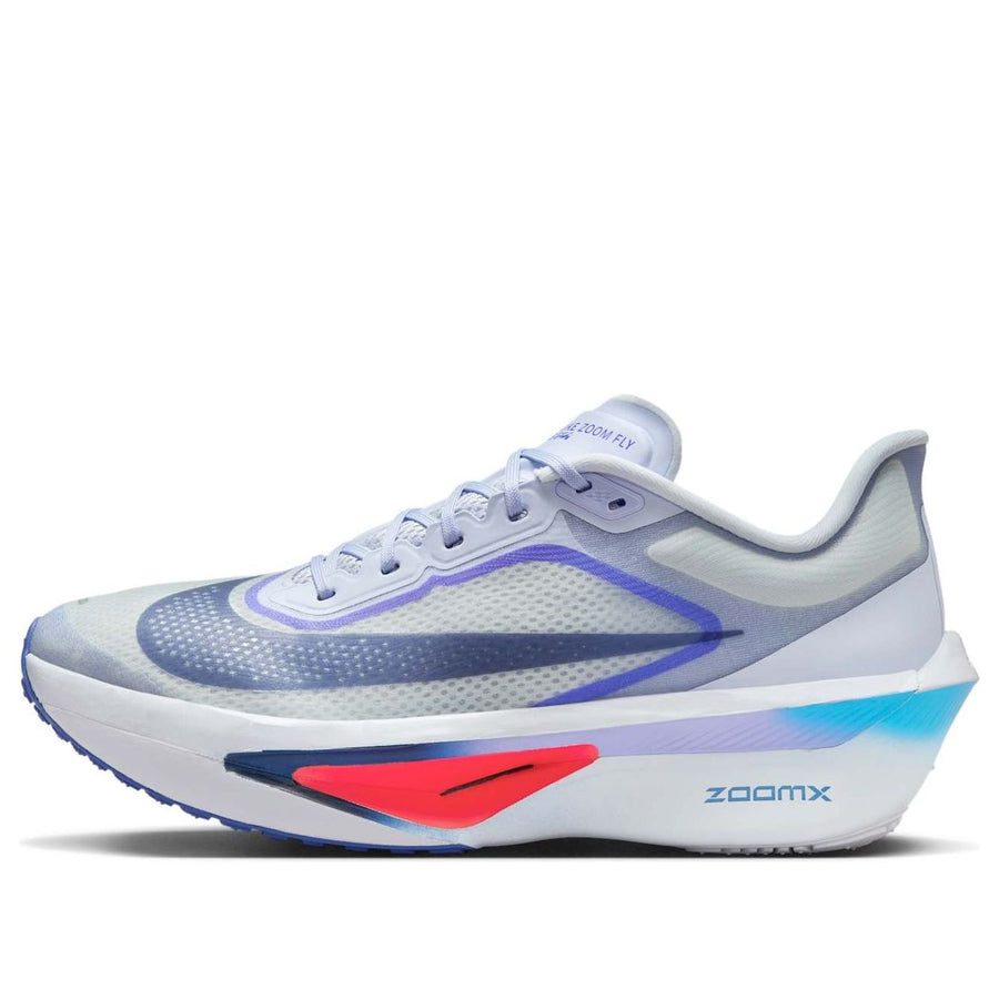 

Кроссовки Nike Zoom Fly 6 'Ghost Football Grey Blue Lightning Blue Void', серый