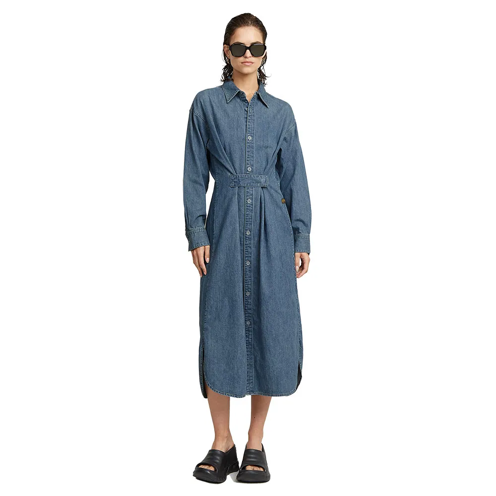 

Платье G-Star Long Tab long sleeve, синий