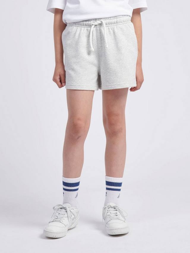 

Детские шорты с маленьким логотипом New Balance, Ash Heather