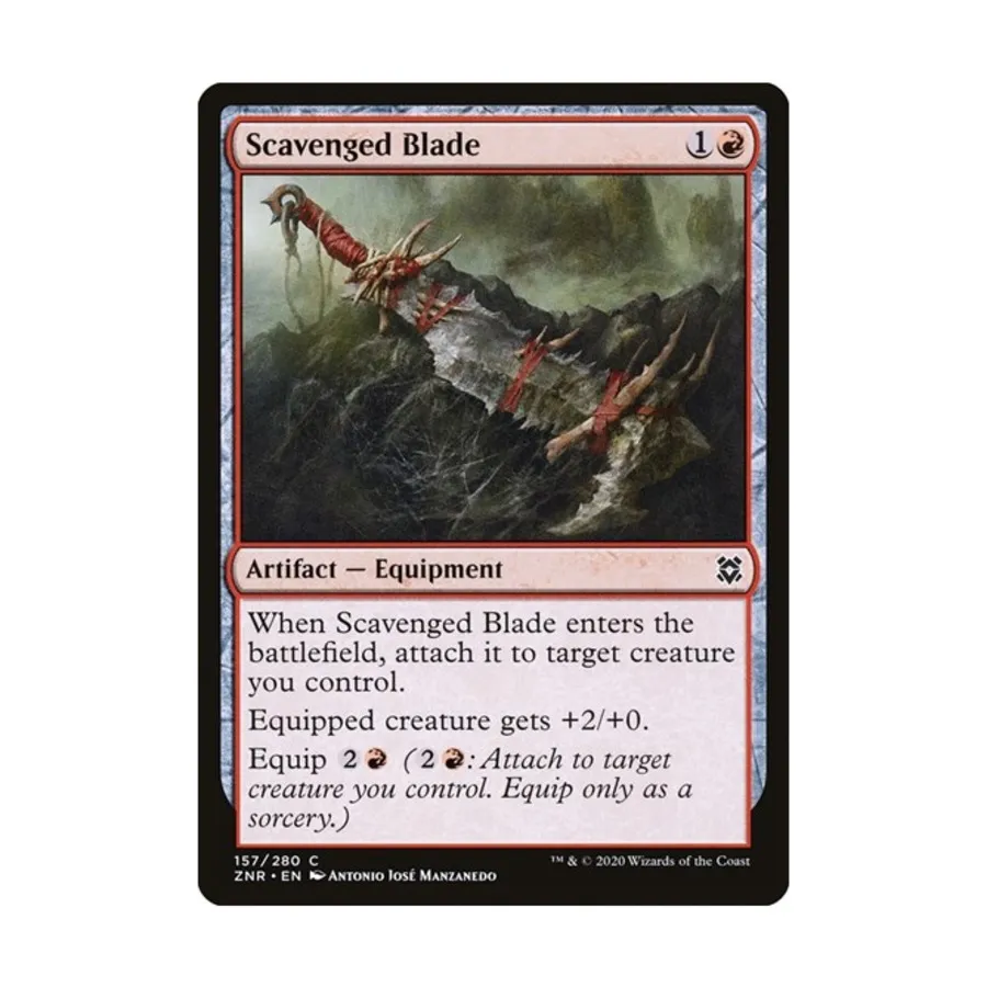 

CCG Собранный клинок (С), MTG - Zendikar Rising