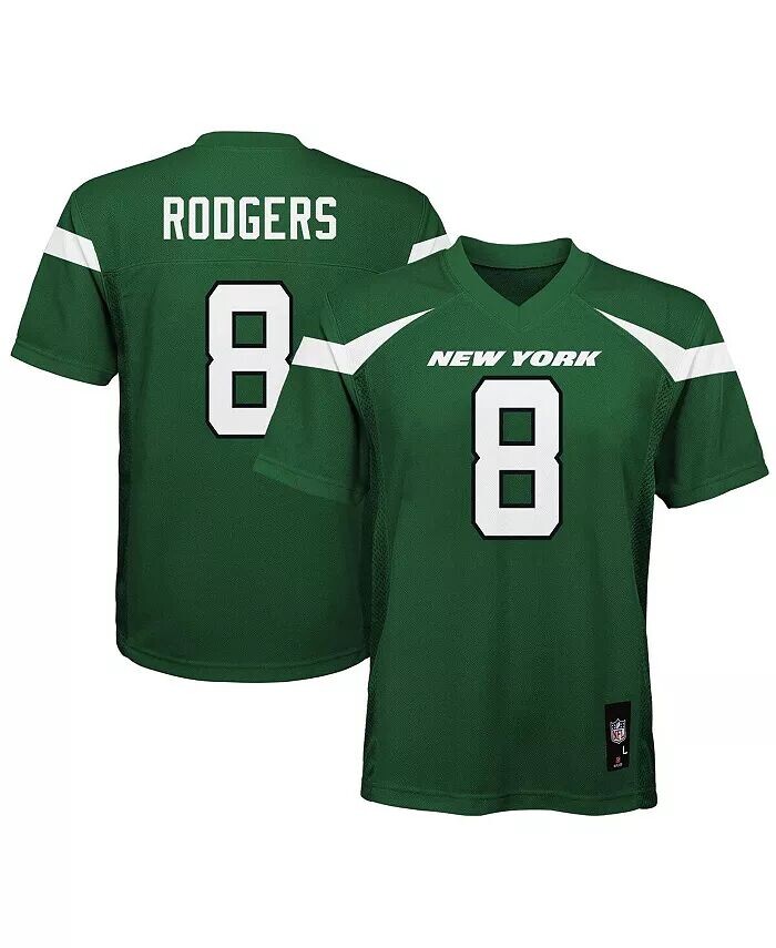 

Реплика игрока Big Boys Аарона Роджерса Gotham Green New York Jets Outerstuff