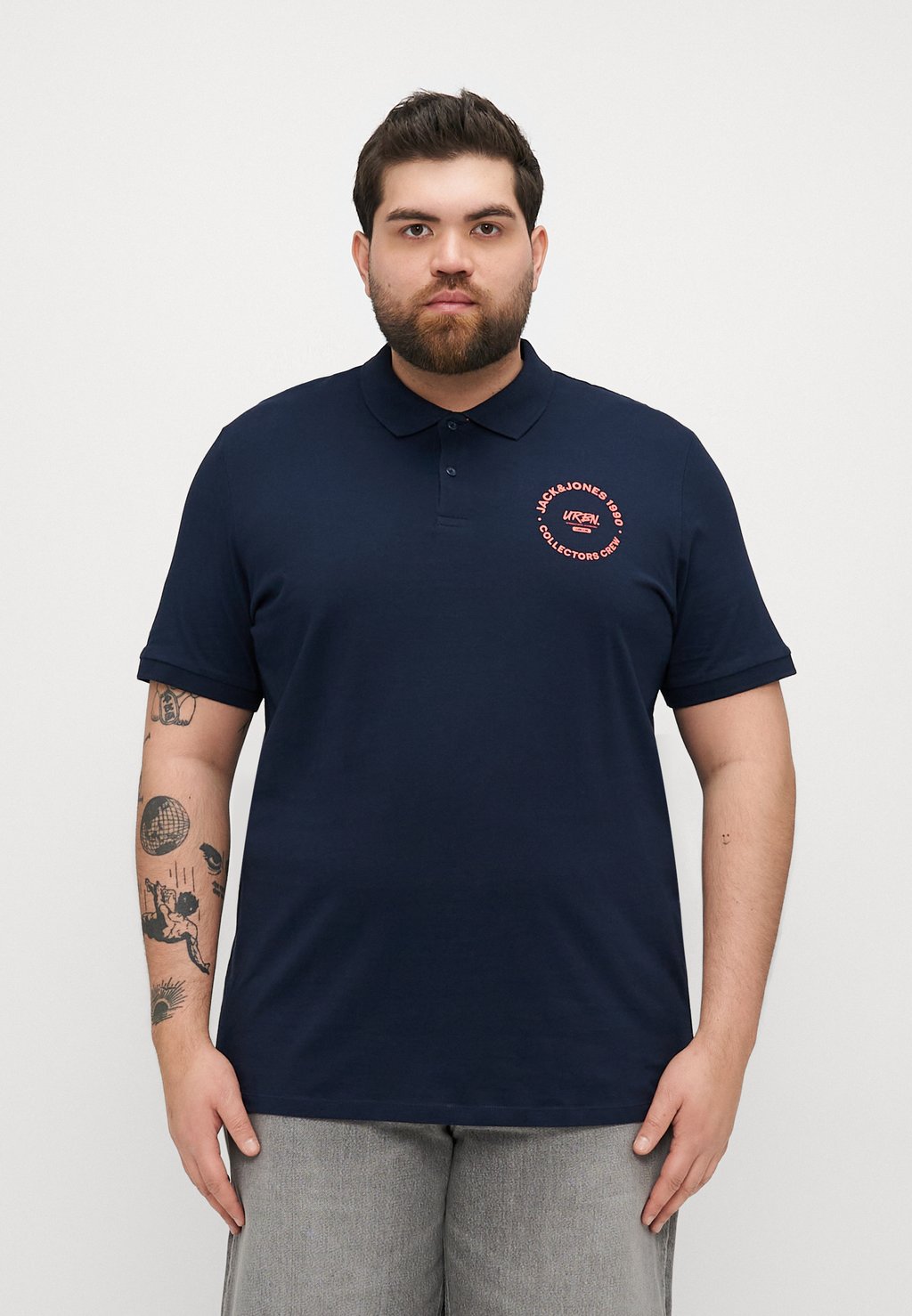 

Рубашка поло JJSIMON 2 PACK Jack & Jones, темно-синий