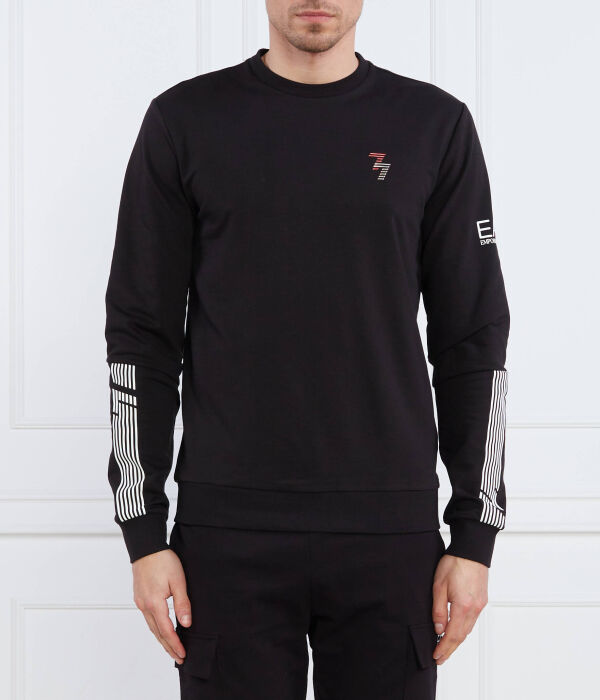 

Свитер Regular fit Ea7, черный