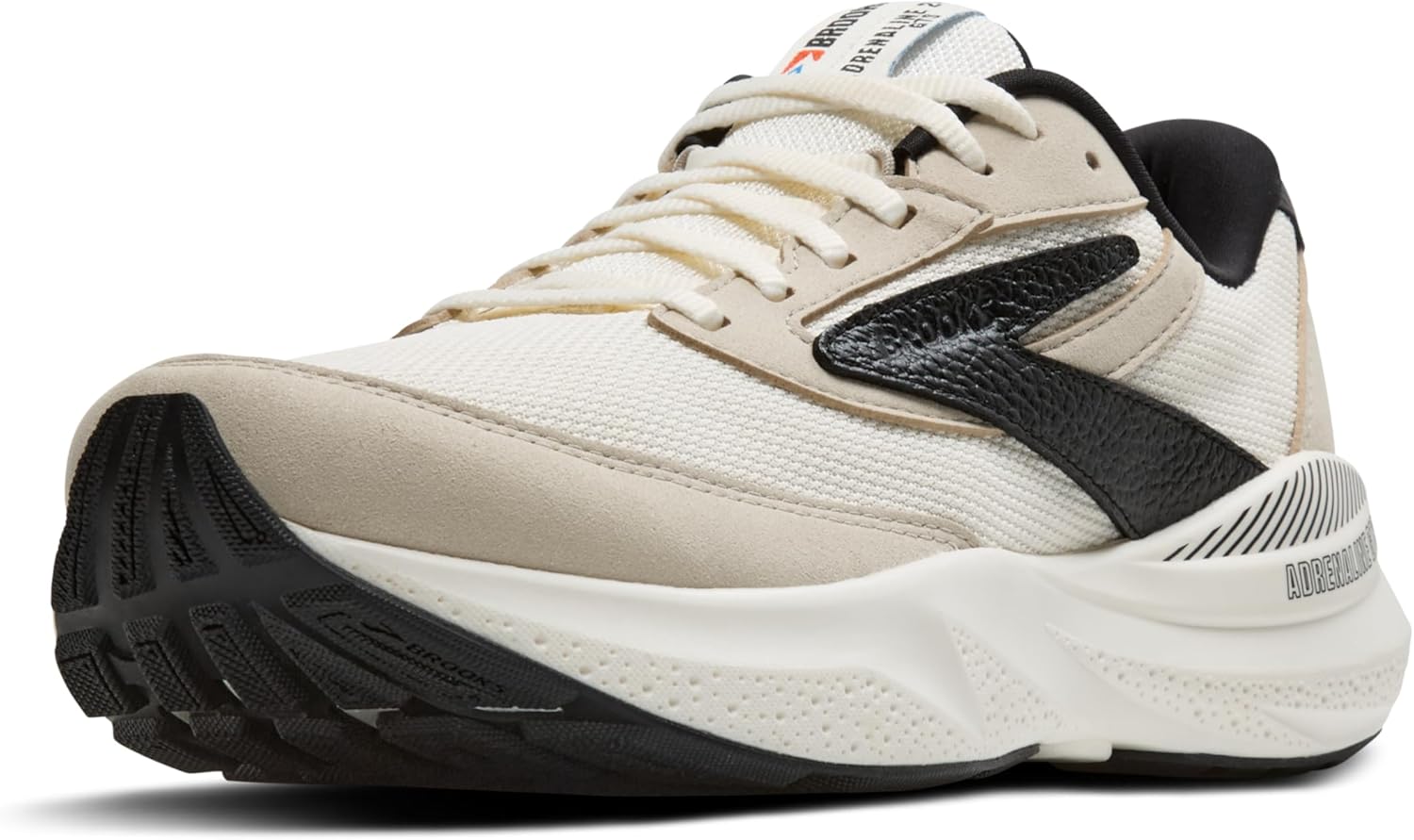 Мужские беговые кроссовки Brooks Adrenaline GTS 24 с поддержкой, черный/серебряный