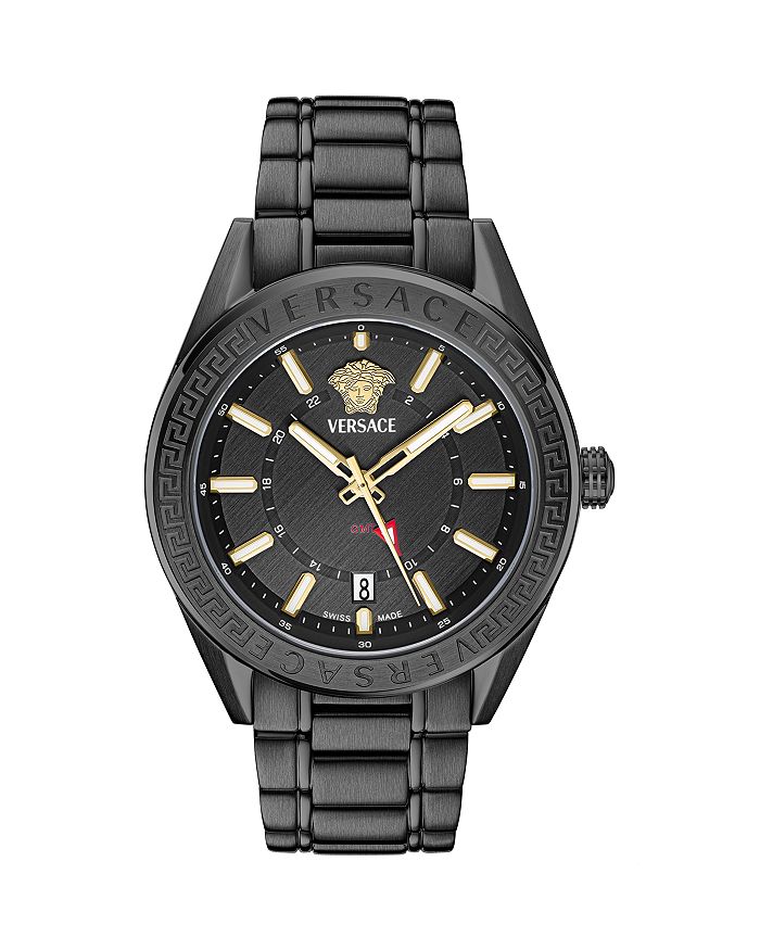 

Часы V-Code GMT, 42 мм Versace, черный