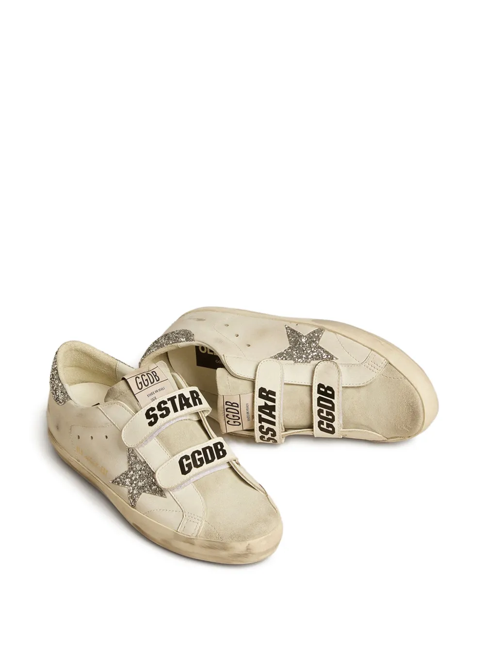 Кеды Old School GOLDEN GOOSE, белый — фото 2