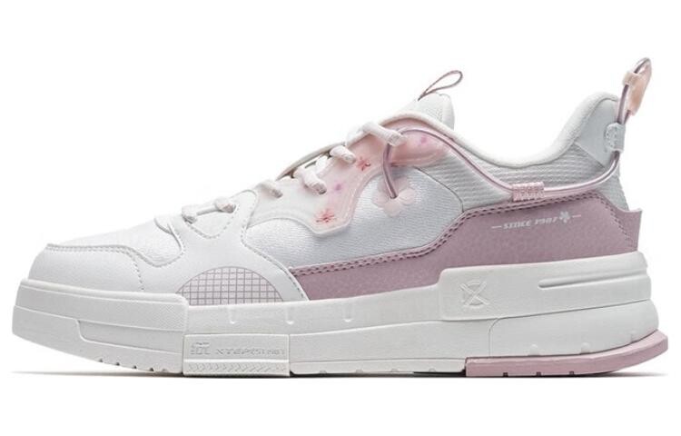 

Кроссовки для скейтбординга Era женские с низким верхом, белые/розовые Xtep, Розовый, Кроссовки для скейтбординга Era женские с низким верхом, белые/розовые Xtep