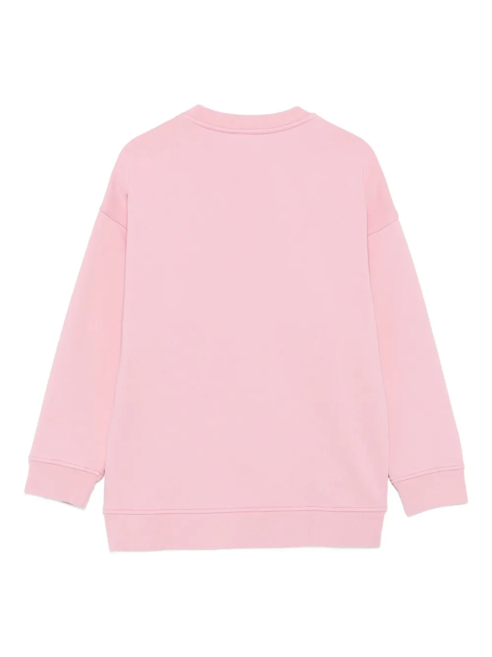 Толстовка с вышитым логотипом Stella McCartney Kids, розовый — фото 2