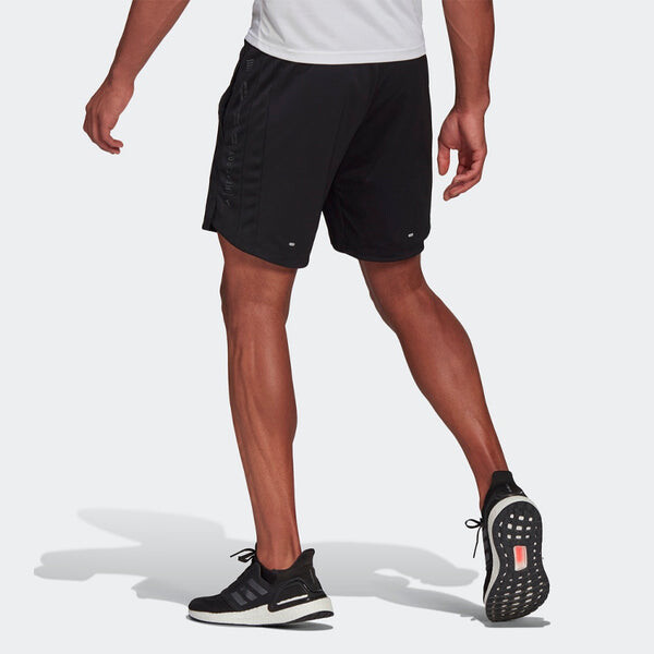 Шорты alphabet logo loose sports shorts black Adidas, черный — фото 3