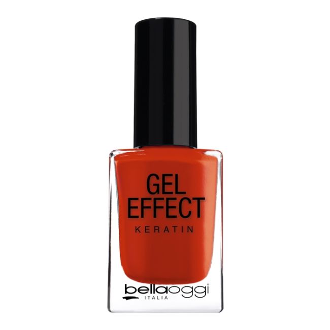 

Кератиновый лак для ногтей с эффектом геля Bellaoggi, цвет 061 roma red, 10 мл