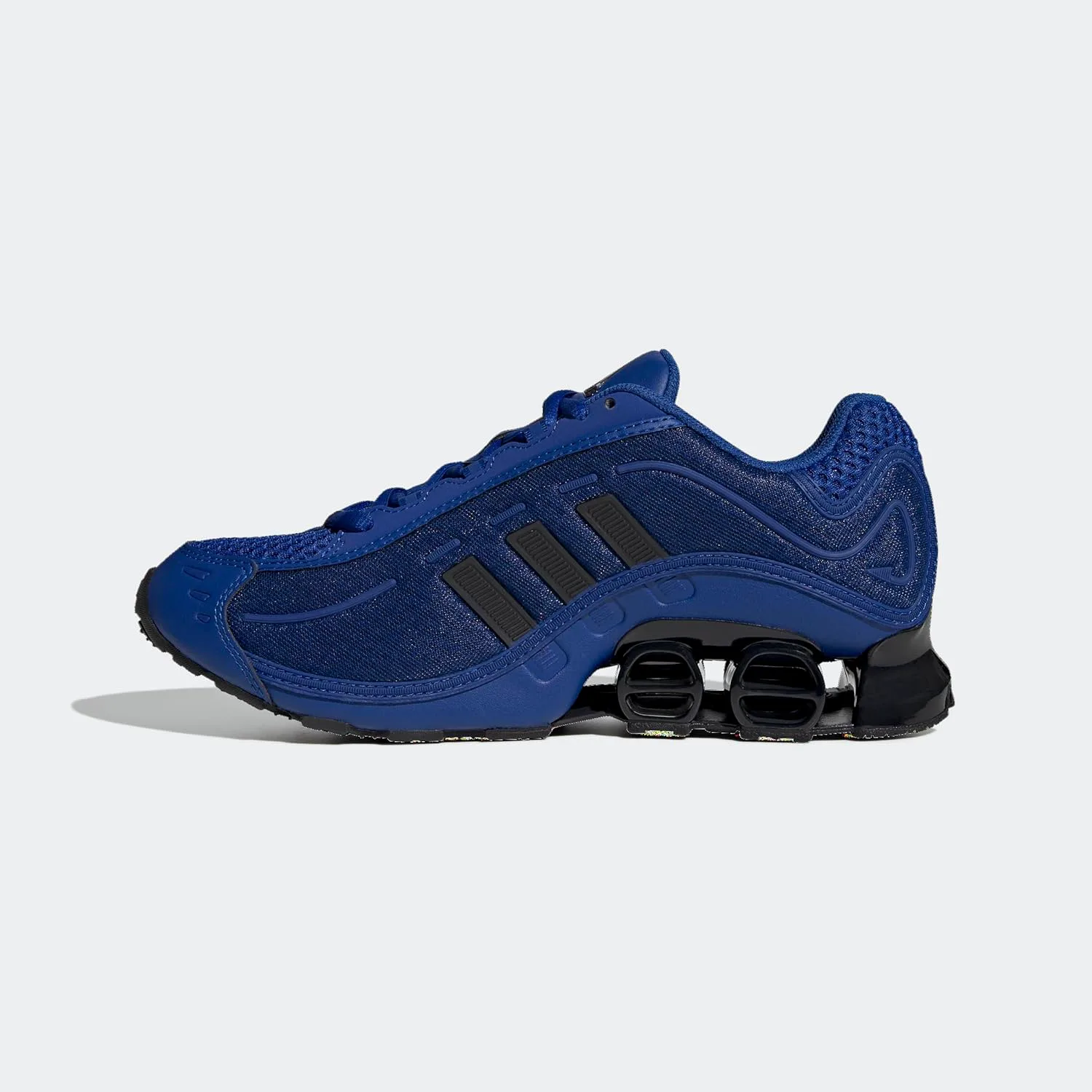Мужские кроссовки Adidas Megaride O1 на шнуровке, повседневные - синие, мультиколор