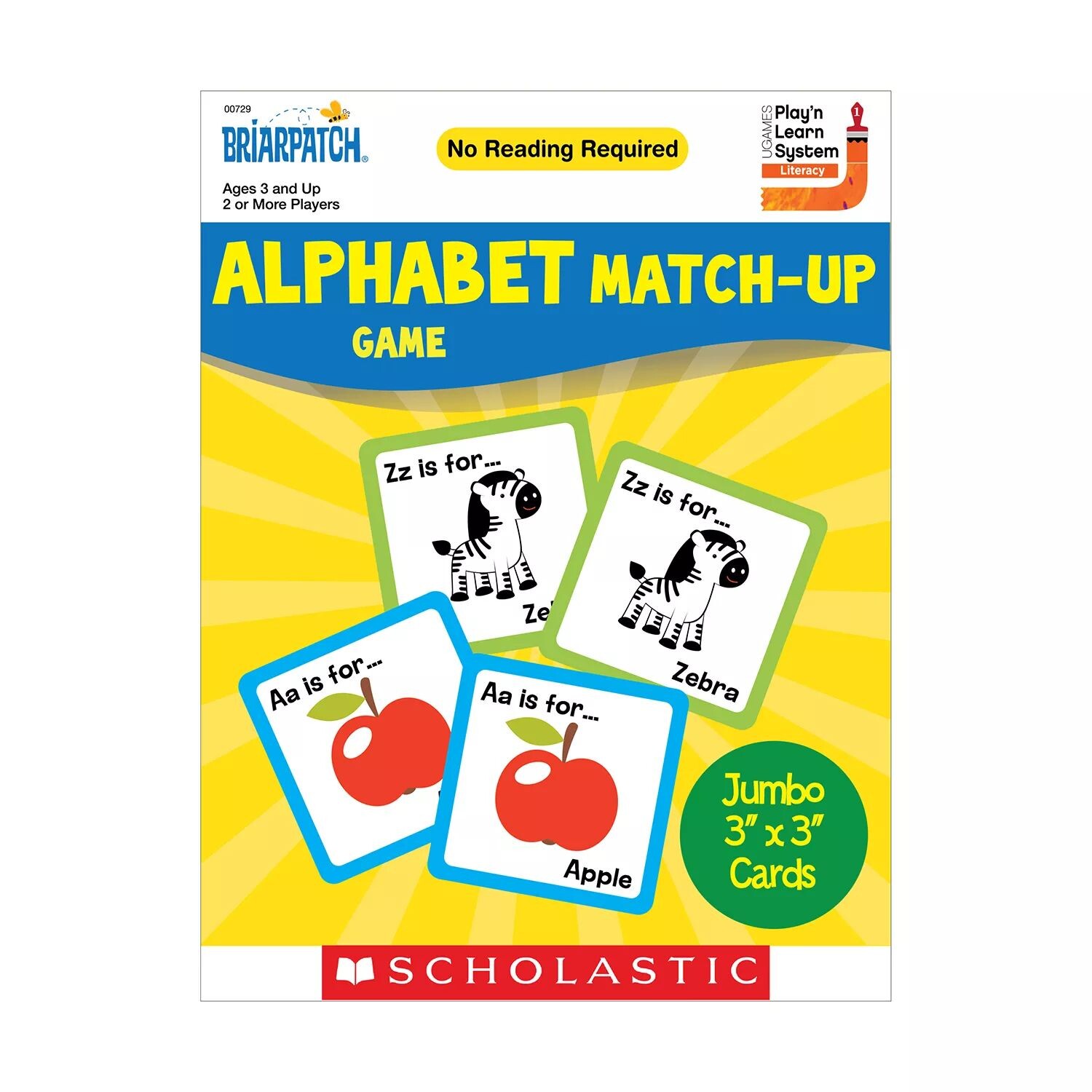 

Игра «Сопоставление школьного алфавита Briarpatch» Briarpatch