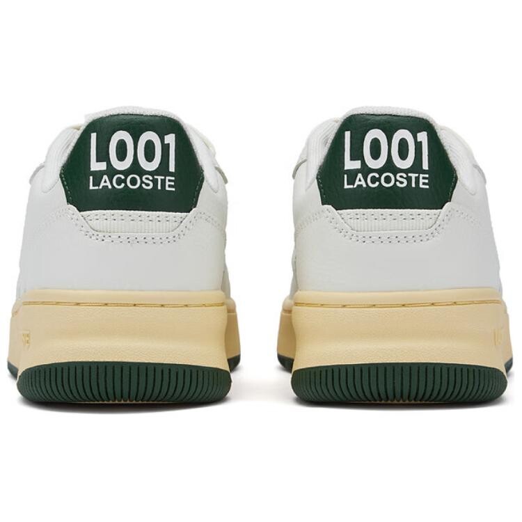 Кеды, скейтборд обувь женская низкая Off White Lacoste — фото 4