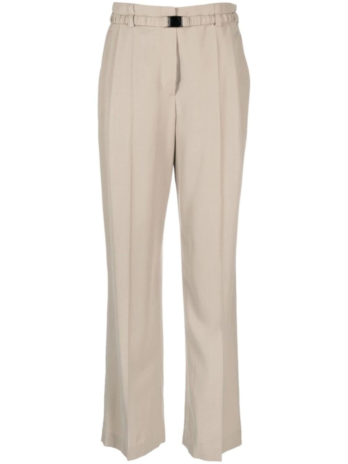 

Brunello Cucinelli прямые брюки с поясом, серый