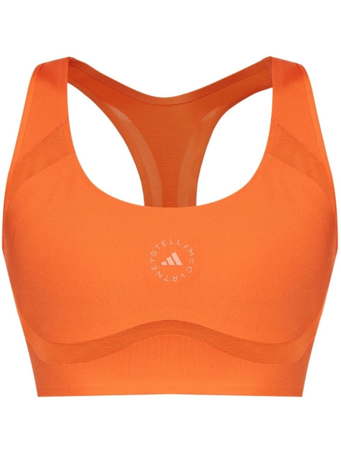 

Спортивный бюстгальтер Adidas by Stella McCartney PowerReact, оранжевый