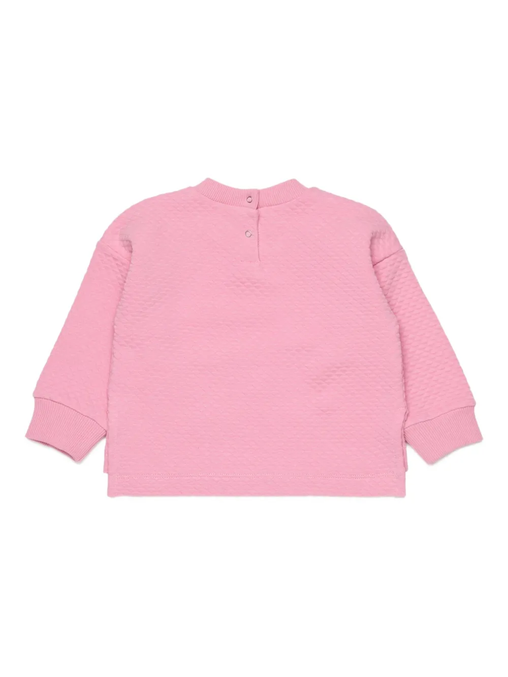 Толстовка Smyb с карманом Diesel Kids, розовый — фото 2