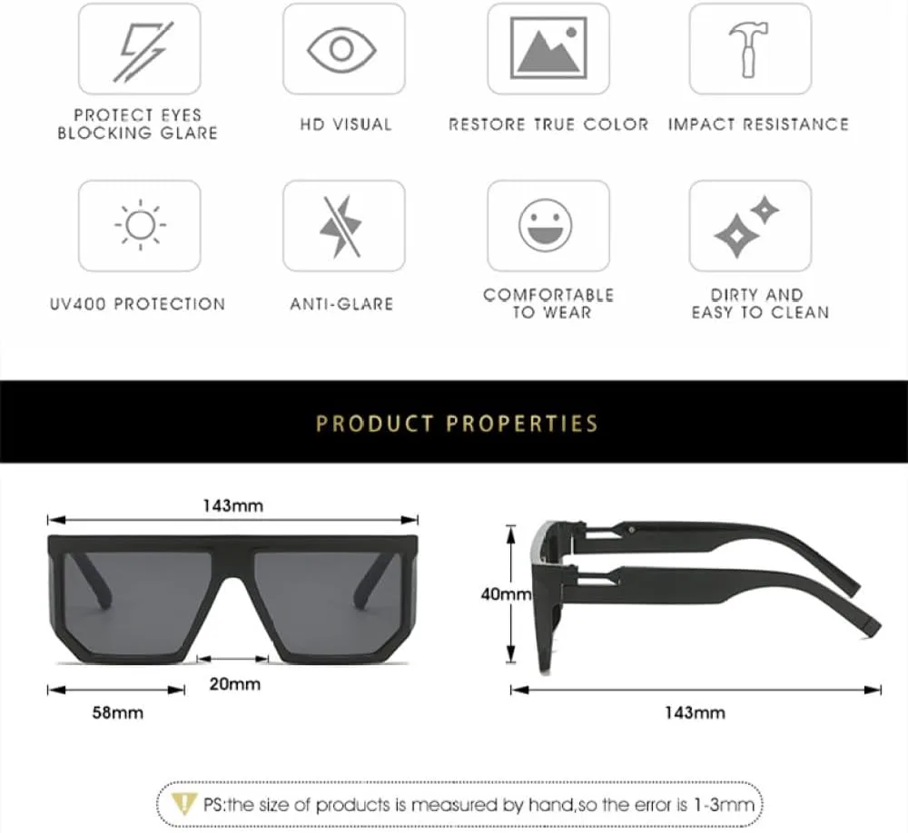 

Модные солнцезащитные очки-щит 2027 года, красочная золотая оправа, линзы из смолы, винтажный стиль, повседневные очки с защитой от УФ-излучения UV400 MTZJH, C2