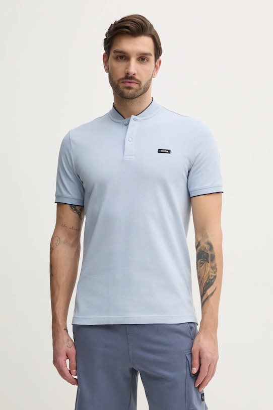 

Поло Calvin Klein, синий