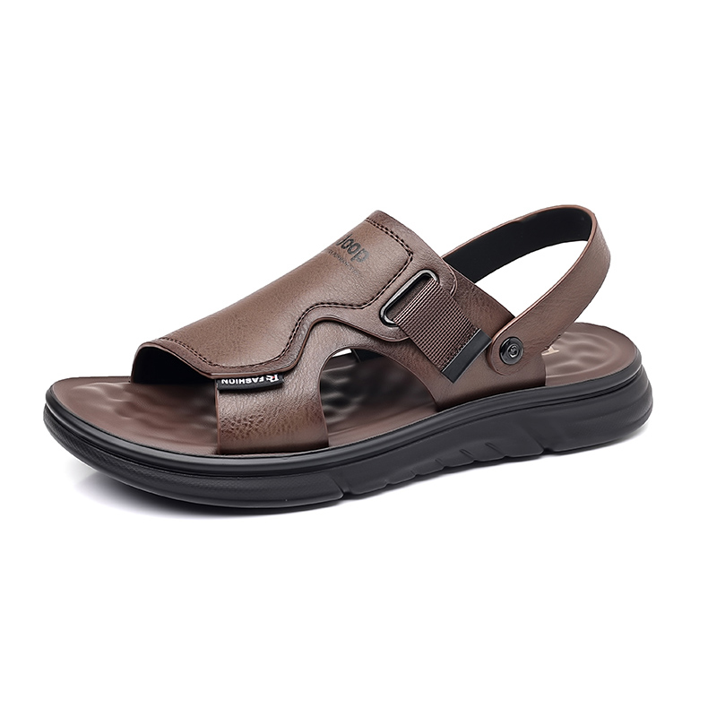 

ZUOSAISI Пляжные сандалии мужские серо-коричневые, цвет Brown