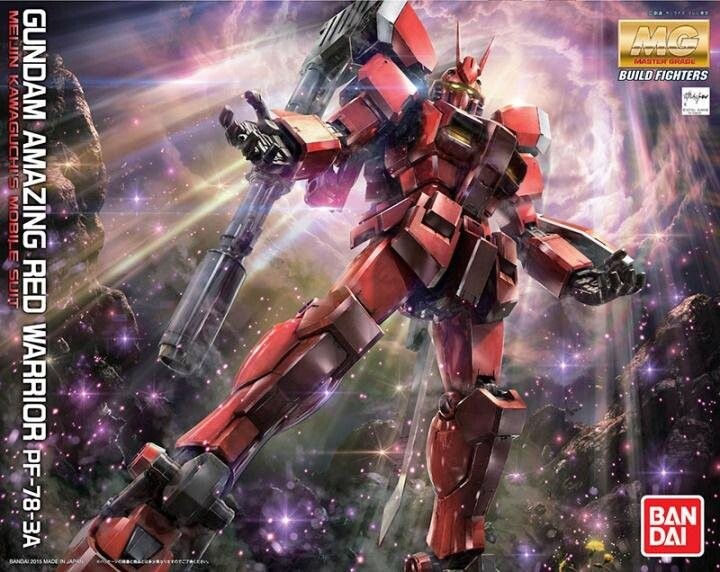 

Gundam - mg 1/100 Gundam Amazing Red Warrior - набор моделей Inna marka