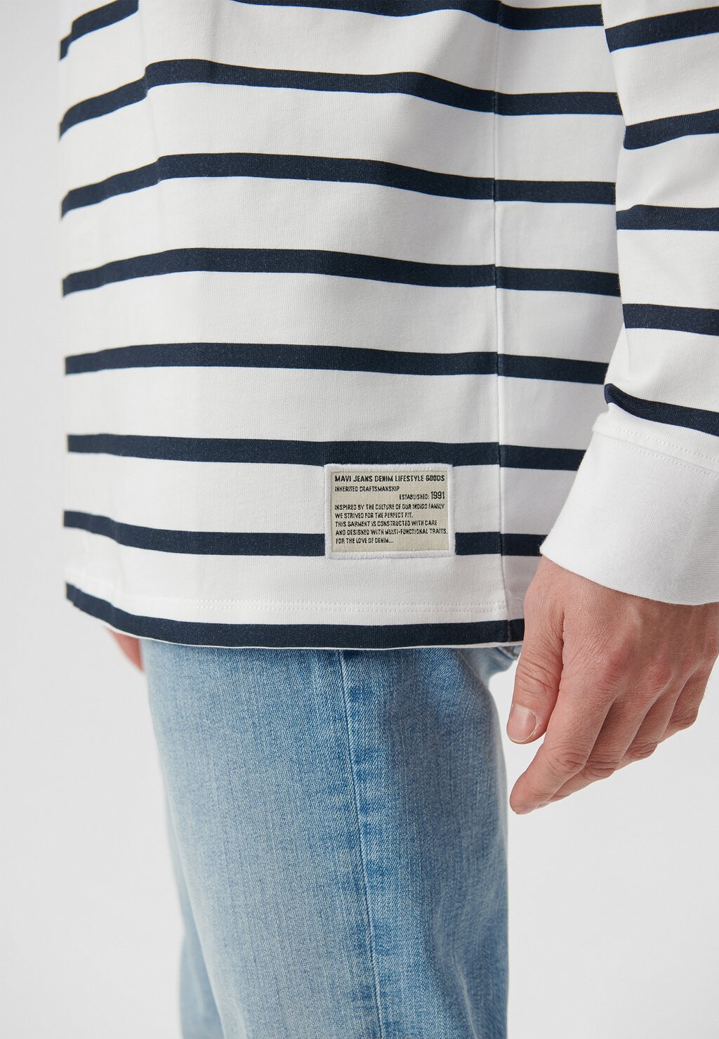 

Топ с длинными рукавами LANGARM STRIPE Mavi, синий