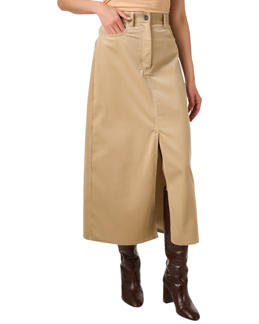 

Weekend Max Mara Ghiotto Юбка миди А-силуэта, Tan
