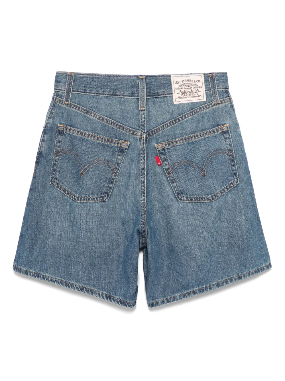 Шорты с завышенной талией Levi's, синий — фото 2
