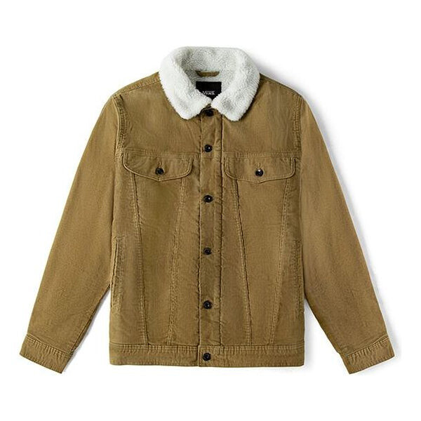 

Куртка men's athleisure casual sports jacket yellow Vans, желтый