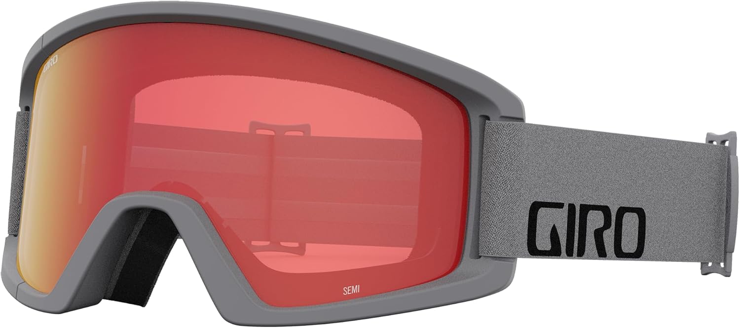 

Горнолыжные очки Giro Semi Asian Fit - Очки для сноуборда для мужчин, женщин и подростков - 2 линзы в комплекте - Противотуманные - OTG, Grey Wordmark, Серый, Горнолыжные очки Giro Semi Asian Fit - Очки для сноуборда для мужчин, женщин и подростков - 2 ли