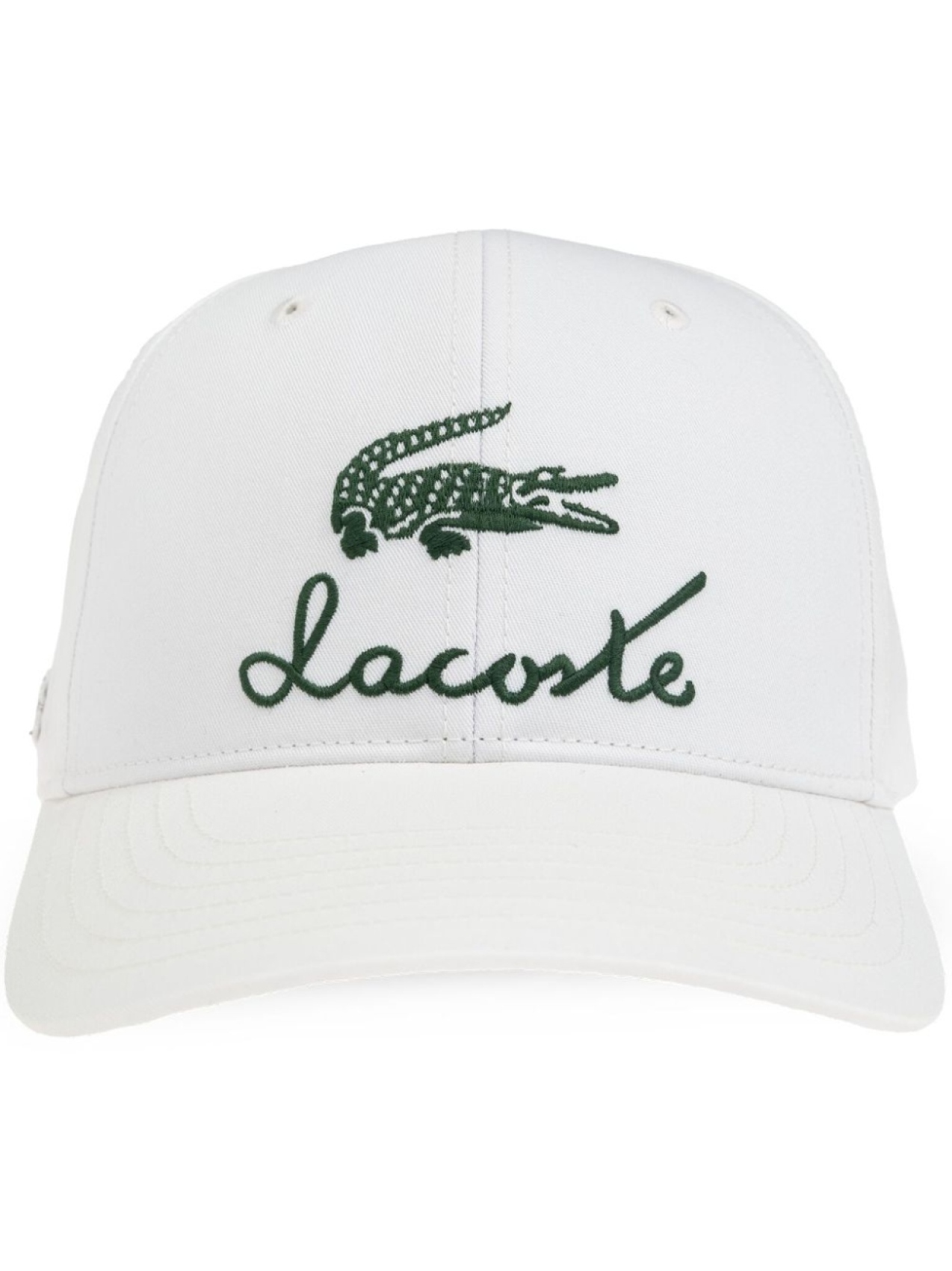 

Кепка с вышитым логотипом Lacoste, белый