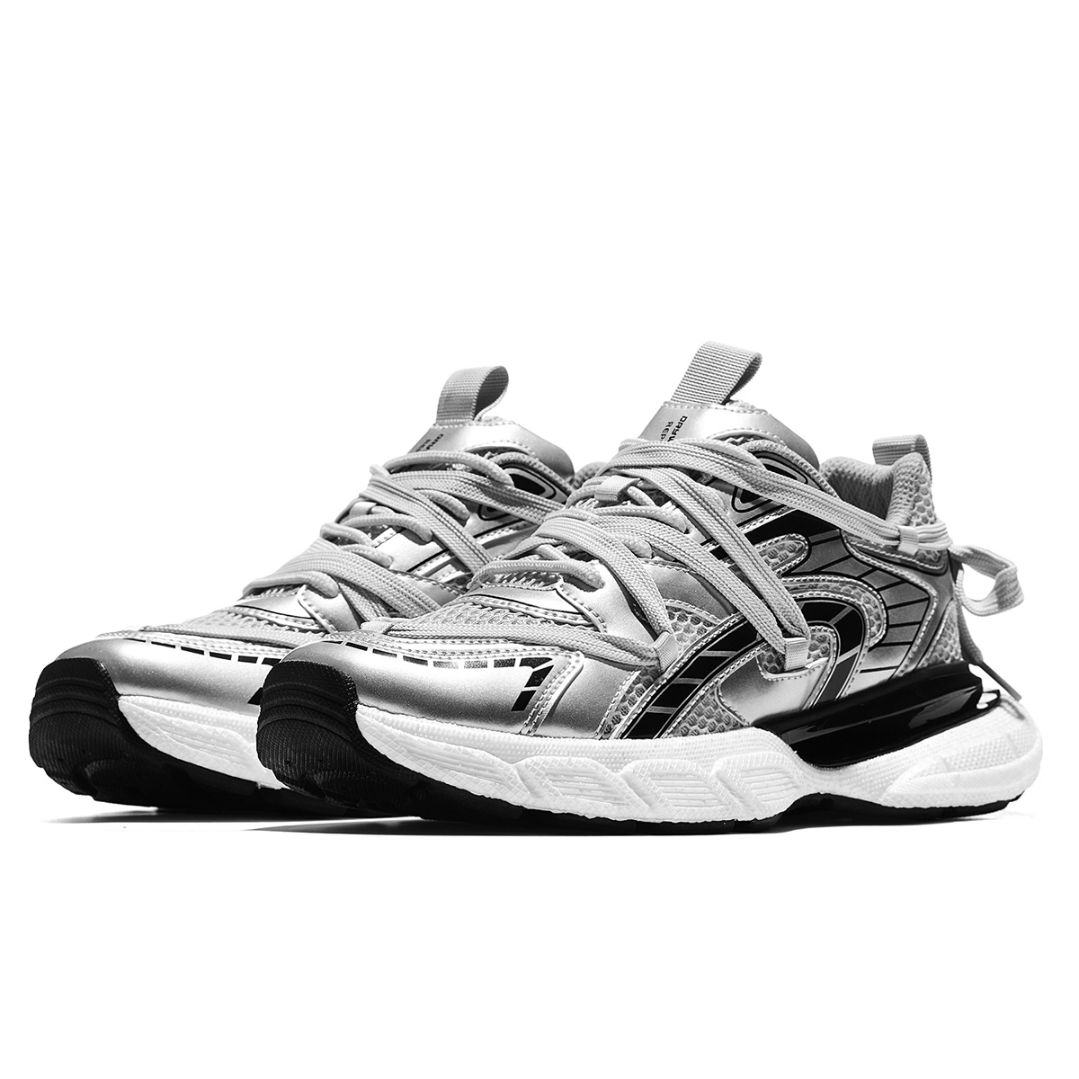 

DIKENROK Кроссовки Chunky Unisex Silver 52006, цвет Silver 52006