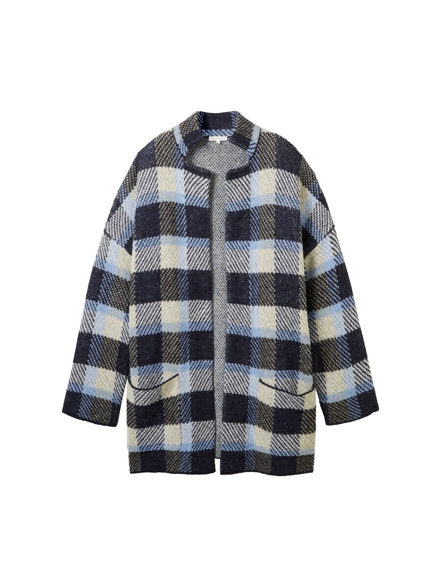 

Вязаный кардиган TOM TAILOR Knit Cardigan, синий