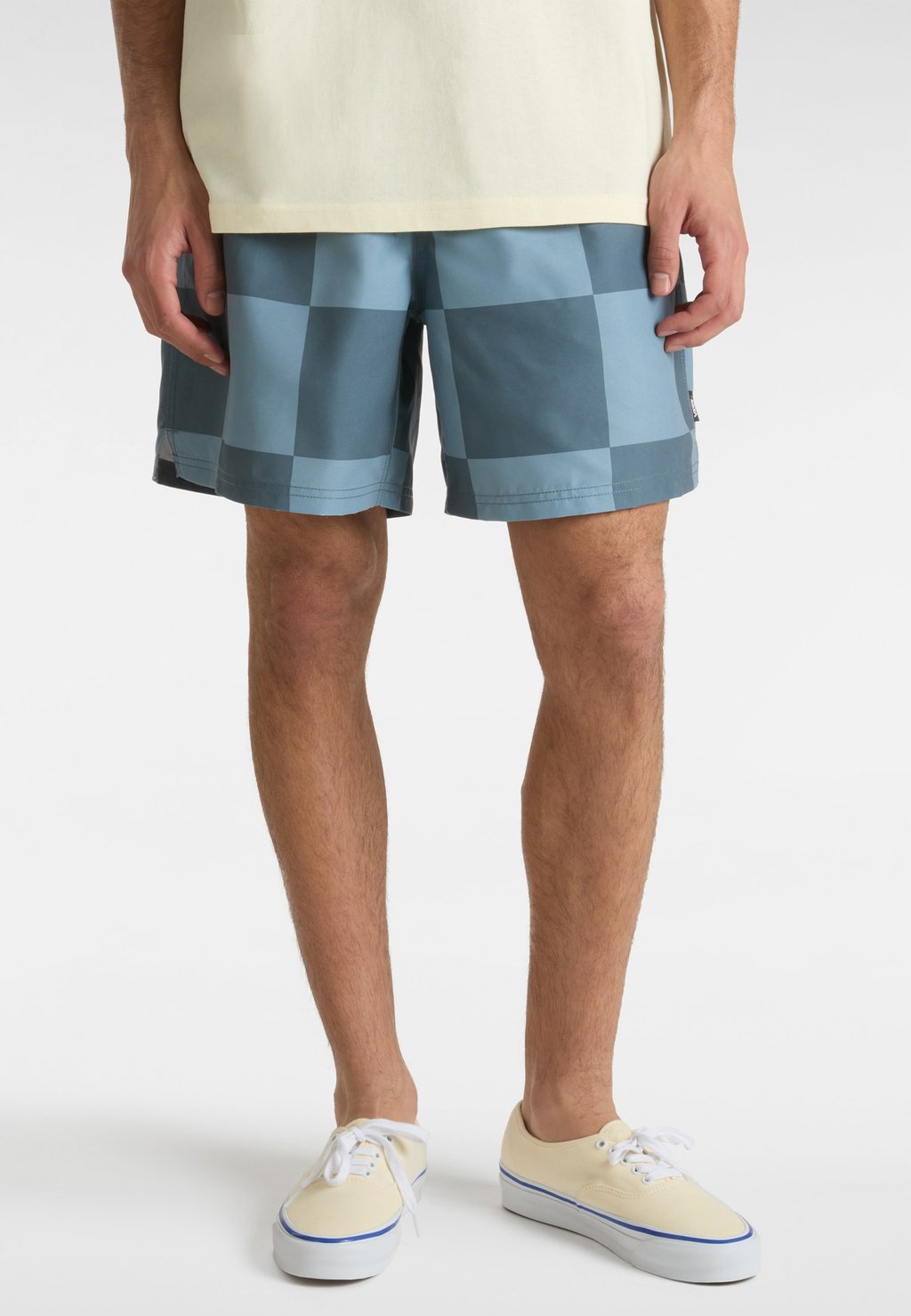 

Шорты для плавания PRIMARY CHECKERBOARD ELASTIC WAIST BOARD Vans, синий