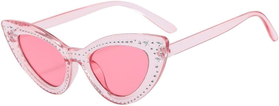 

Солнцезащитные очки «Кошачий глаз» со стразами, пластиковые, женские, винтажные, маленькие, с леопардовым принтом, мужские, зеркальные, ретро, ​​женские, UV400 HYYZZC, 6