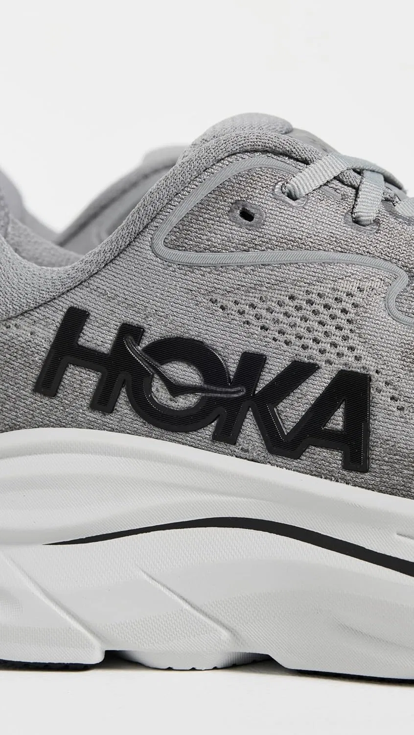 Мужские беговые кроссовки HOKA Clifton 10 Wide, Galactic Grey Asteroid — фото 4