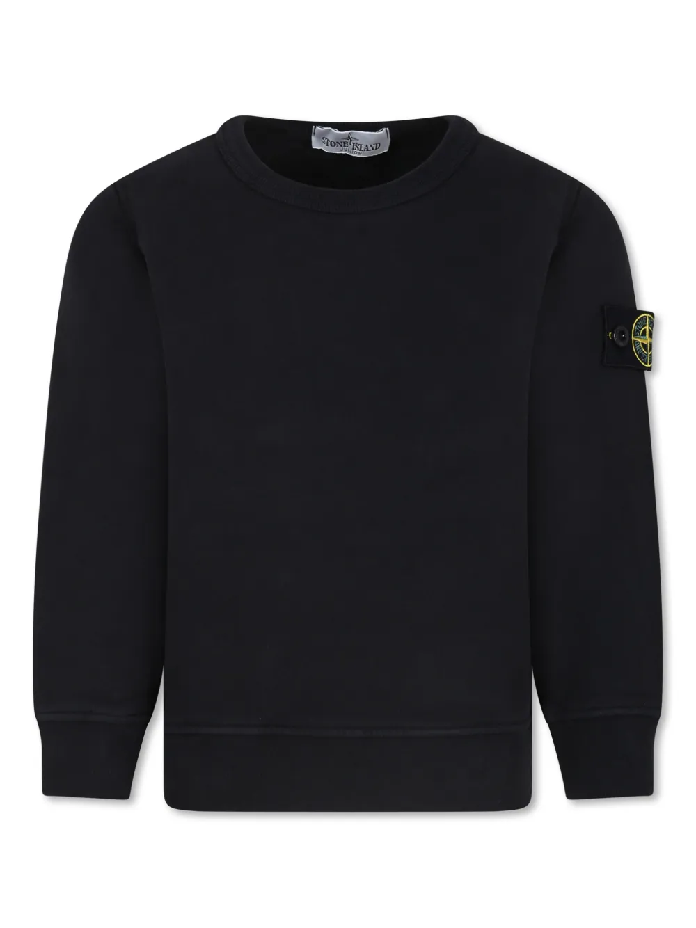 

Толстовка с нашивкой Compass Stone Island Junior, черный