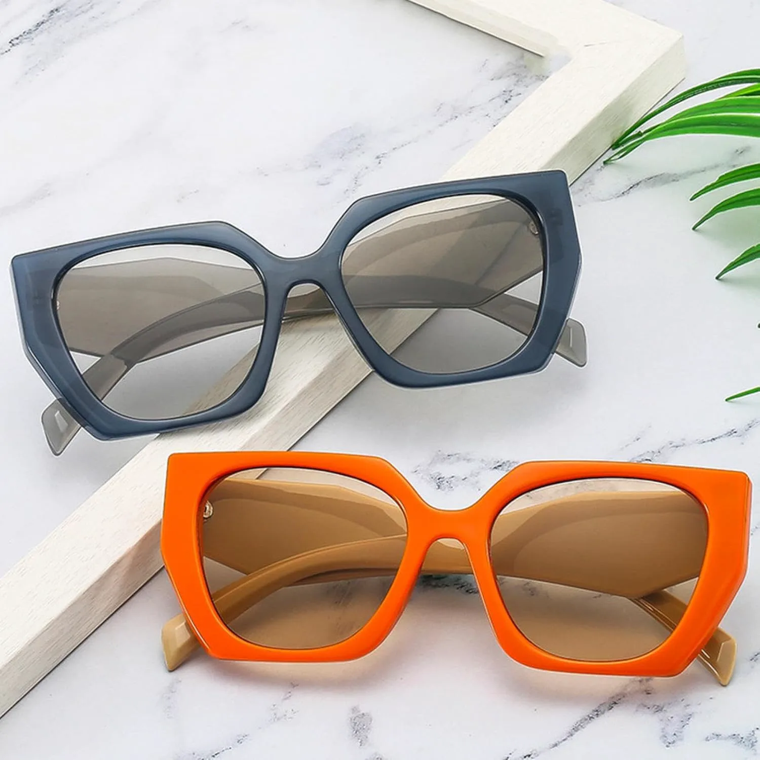 

Солнцезащитные очки с защитой от УФ-излучения UV400 | Большой размер | Для женщин и мужчин | Для занятий спортом на открытом воздухе и вождения DSVIGF, Leopard Tea