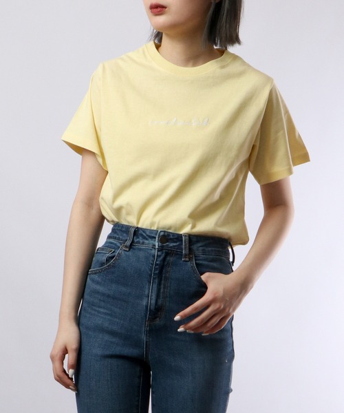 

Футболка с коротким рукавом, сложный принт Spiritoso, лимонно-желтый