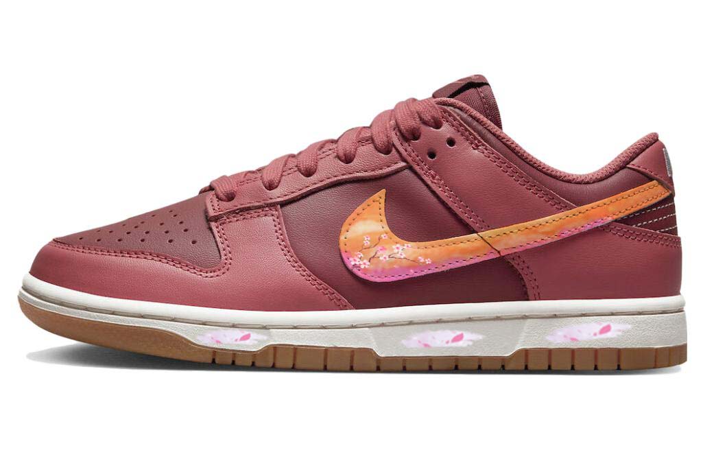 

Кроссовки Nike Dunk Skateboard Shoes Women's Low-Top Pink/White, Розовый, Кроссовки Nike Dunk Skateboard Shoes Women's Low-Top Pink/White